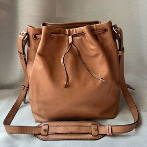 Banana Republic Leather Bucket Bag